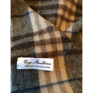 Enzo mantovani wool and cashmere scarf